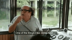 Danny Devito Ship Captain GIF
