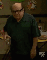 Danny Devito Timid Dance GIF