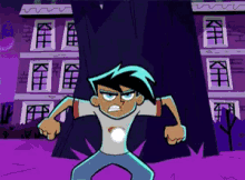 Danny Phantom Ghost Transformation Animation GIF