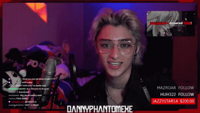 Danny Phantom On Live Stream GIF