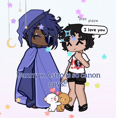 Danny X Astro Is So Canon Guys Cartoon GIF