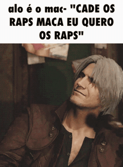 Dante From Devil May Cry Says Alo E O Mac GIF