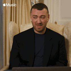 Dapper Sam Smith Looking Away GIF