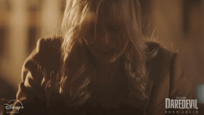 Daredevil Born Again Poster Woman GIF