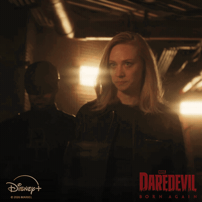 Daredevil Born Again Woman Next To Man GIF
