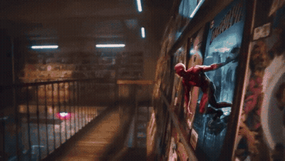 Daredevil In Red Suit With D GIF