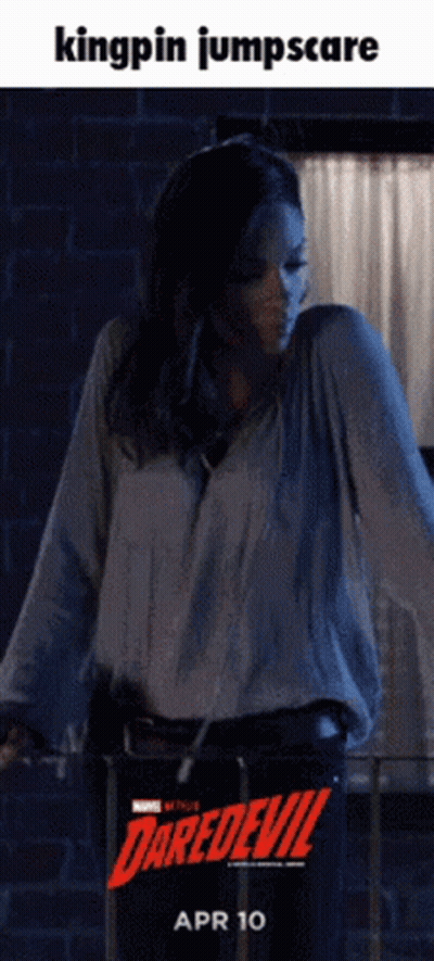 Daredevil Poster Woman Holding Gun GIF