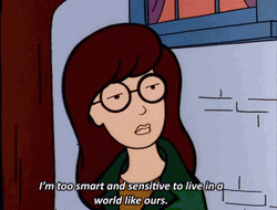 Daria Disappointed With The World