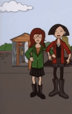 Daria Morgendorffer Jane Lane GIF