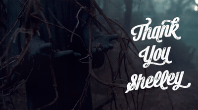 Dark Background Hand Reaching Out Thank You Shelley GIF