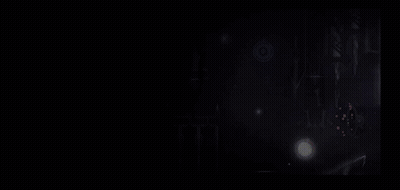 Dark Background With Glowing Lights GIF