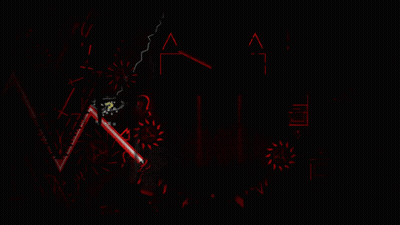 Dark Background With Red Letters And Numbers GIF