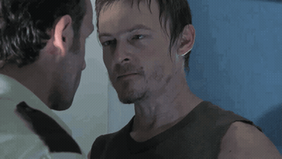 Dark Background With The Walking Dead GIF