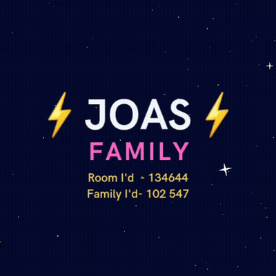 Dark Blue Background With Joas Family GIF