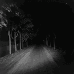 Dark Bumpy Road