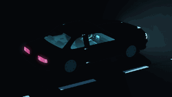 Dark Car Animation GIF