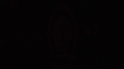 Dark Cave Silhouette With Crown GIF