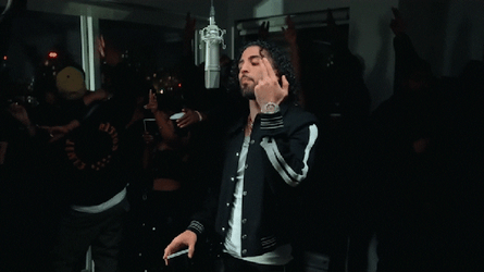 Dark Dancehall B Young Rapper GIF