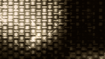 Dark Grid Background With Light Shining Through GIF