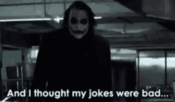Dark Knight Joker Scary Face GIF