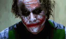 Dark Knight Unconvinced Joker GIF