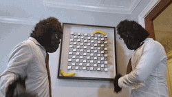 Dark Monkey Mask Guys Shaking Hands GIF