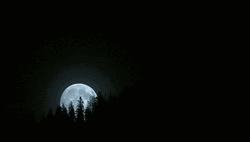 Dark Moving Full Moon