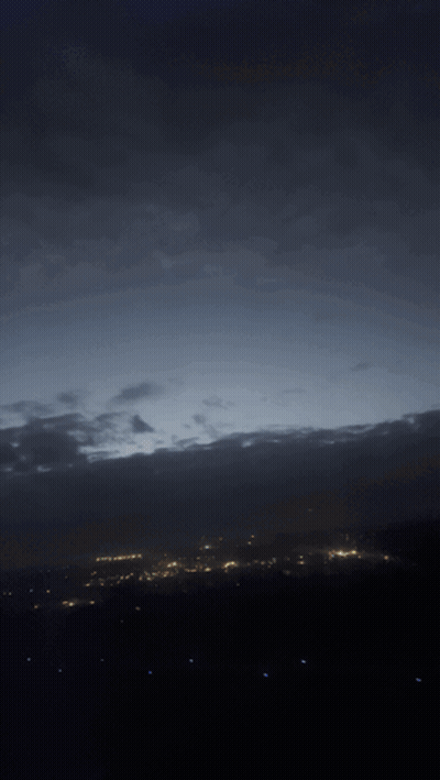 Dark Night Sky With Clouds GIF