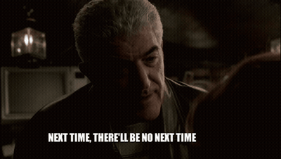 Dark Room Man Next Time No Next Time GIF