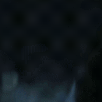 Dark Room With Lights And Smoke GIF