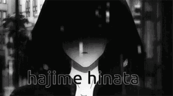 Dark Sad Hajime Hinata GIF