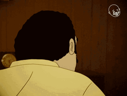 Dark Shadow Arrival Sign Here Animation GIF