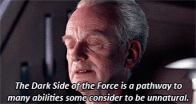 Dark Side Of The Force GIF