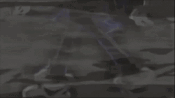 Dark Sonic Smoke Silhouette GIF