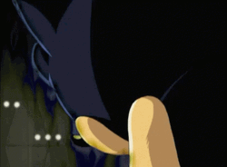 Dark Sonic Teleporting GIF