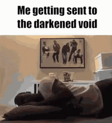 Darkened Magic Floating On Air Meme GIF