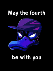 Darkwing Duck May The 4Th Be With You GIF