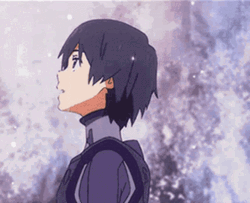 Darling In The Franxx Snow Fall Hiro Anime GIF
