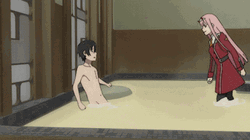 Darling In The Franxx Zero Two Corner Hiro Anime GIF