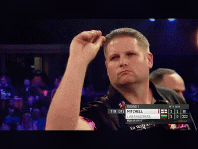 Dart Board Saying T2 GIF