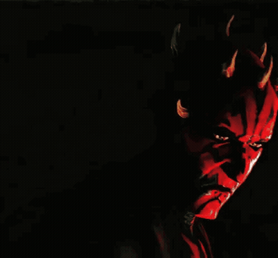 Darth Maul Close Up Face GIF