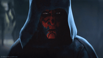 Darth Maul Close Up GIF