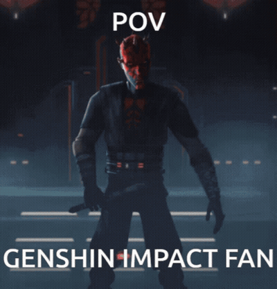 Darth Maul Holding Lightsabers GIF