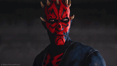 Darth Maul Star Wars Watermark GIF