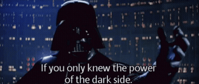 Darth Vader If You Only Knew Dark Side GIF