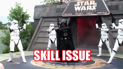 Darth Vader Is Surrounded By Stormtroopers In Front Of A Sign That Says Star Wars Weekends GIF