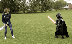 Darth Vader Kids Lightsaber Duel