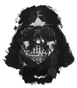 Darth Vader No Mosaic Image GIF
