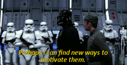 Darth Vader Noooo Motivate Them Soldiers GIF