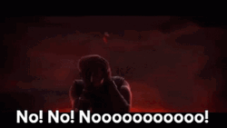 Darth Vader Noooo Screaming Out  GIF